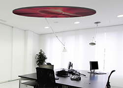 [Translate to englisch:] SOMMER GmbH - coustico-ceiling
